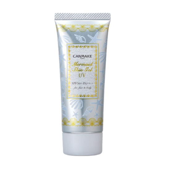 Crema cu protectie solara 50 Canmake Mermaid Skin Gel UV SPF50 PA++++ 02 White, 40 ml Crema cu protectie solara 50 Canmake Mermaid Skin Gel UV SPF50 PA++++ 02 White, 40 ml